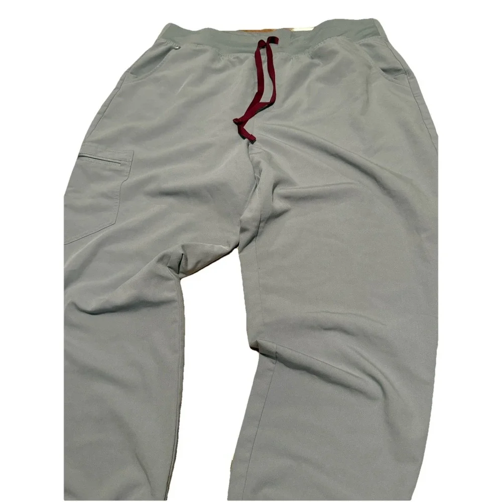 Figs Technical Collection Elastic Waist Cargo Joggers Men's‎ XXL Grey